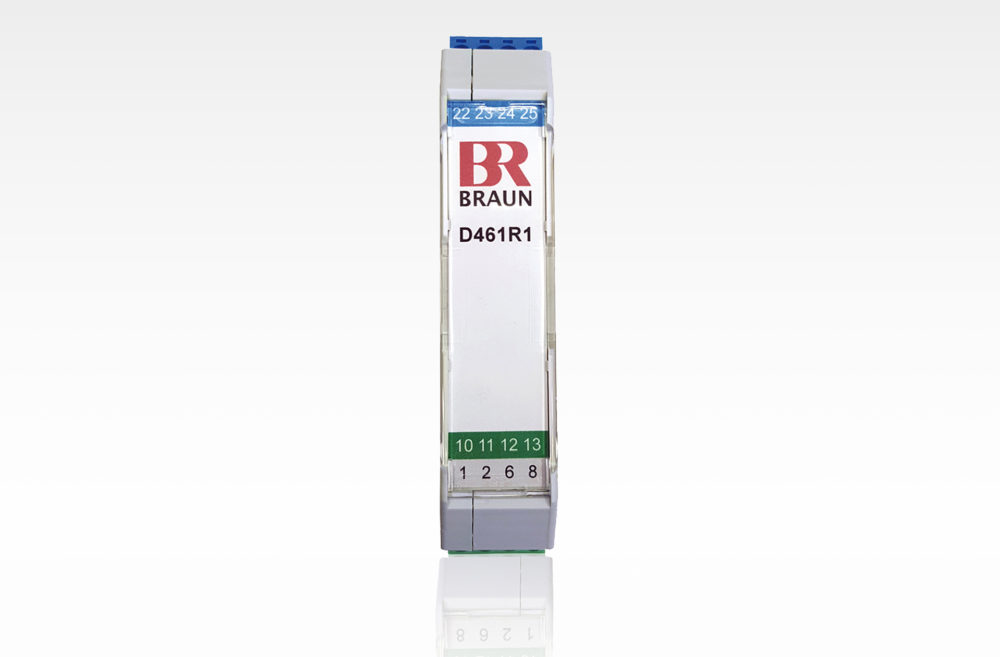 D461R1 Isolating Barrier for Ex ia Sensors.